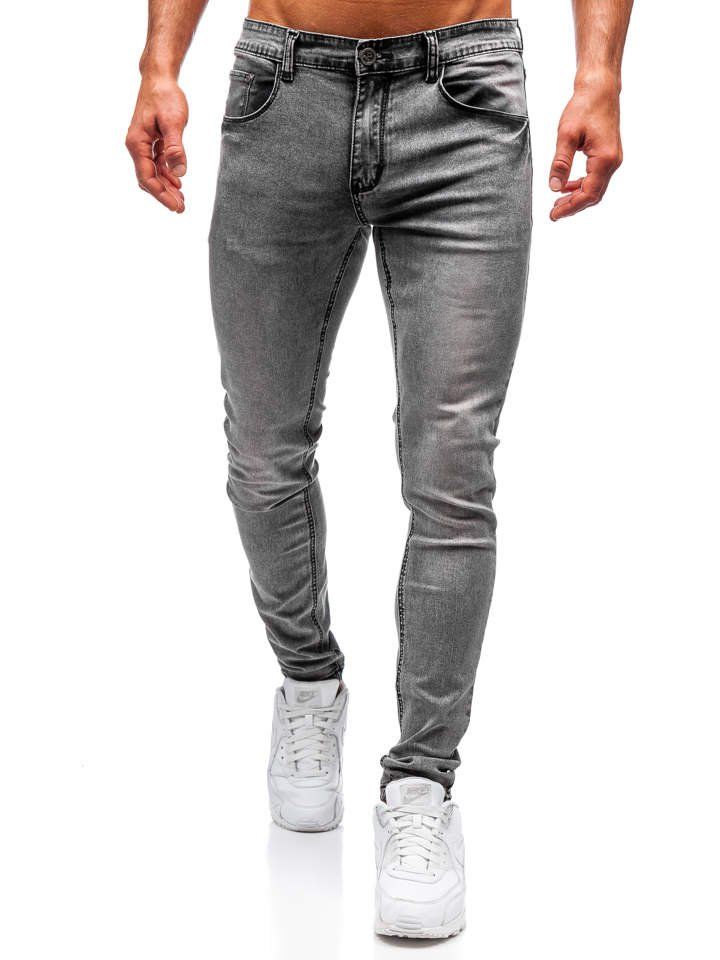 Šedé pánské džínové kalhoty Bolf 71831