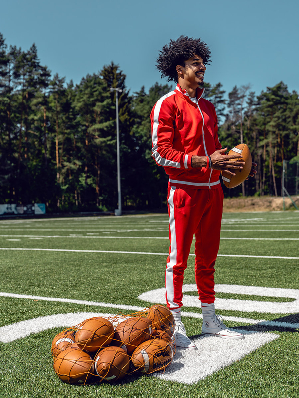 Červená pánská tepláková souprava Bolf 8C99A