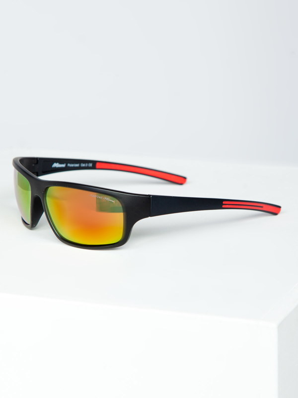 Oranžové pánské sluneční brýle Bolf MIAMI1