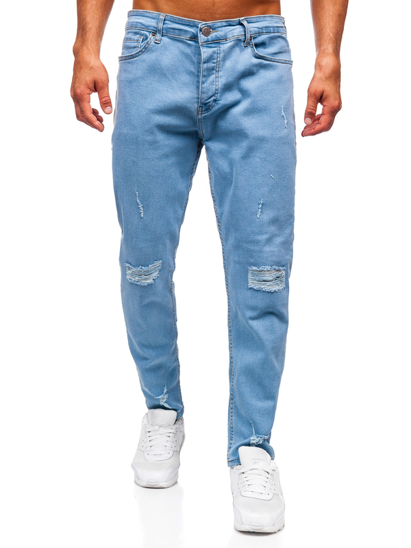 Modré pánské džíny slim fit Bolf 6580