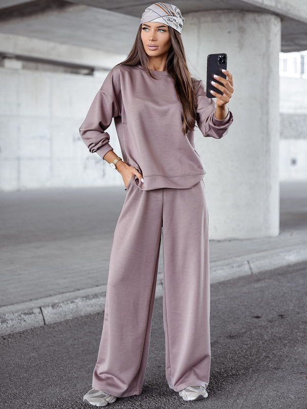 Dámský dvoudílný komplet cappuccino Bolf 821111