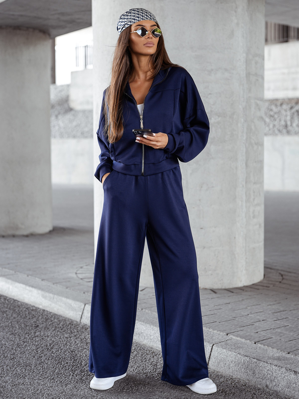 Dámský dvoudílný komplet rozepínací granátový Bolf 821109