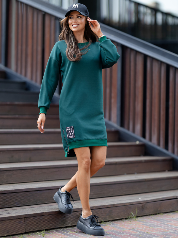 Dámské sportovní šaty butelková Bolf 524