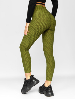 Khaki dámské legíny Bolf YW88024A1