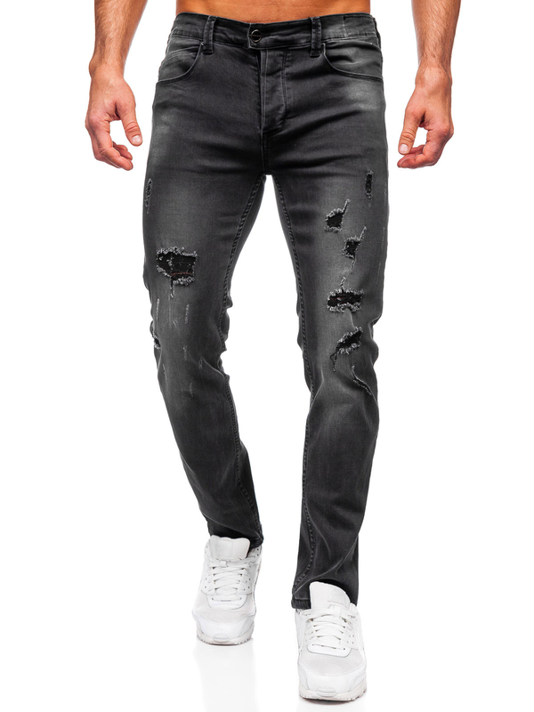 Černé pánské džíny slim fit Bolf MP0018N