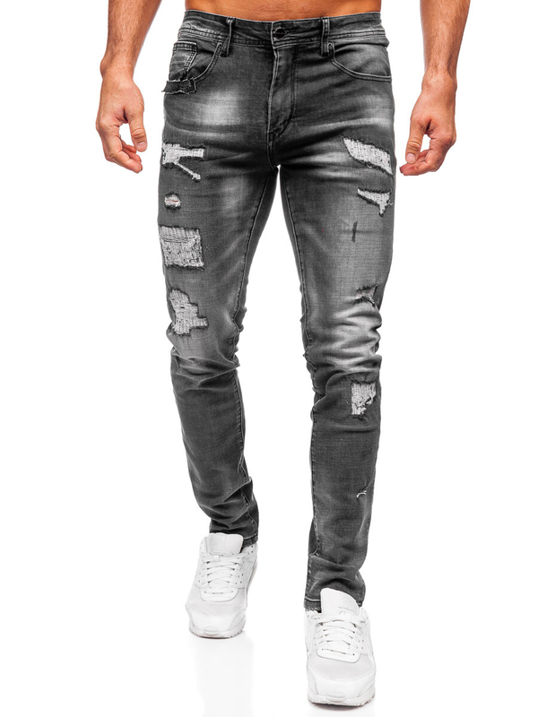 Černé pánské džíny slim fit Bolf MP0156N