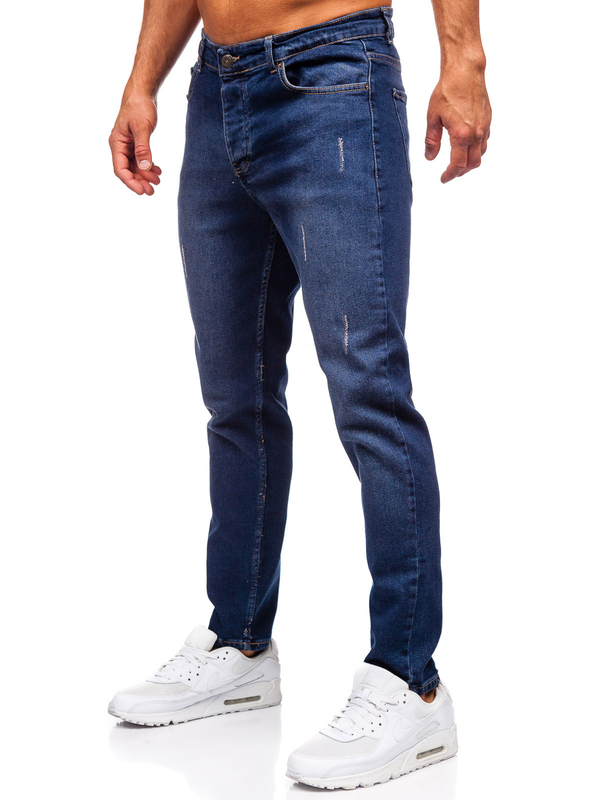 Tmavě modré pánské džíny slim fit Bolf 6558-2